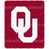 Oklahoma Sooners NCAA Light Weight Fleece Blanket (031 Series) (50x60)