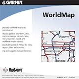 NEW MapSource World Map CD (Navigation)