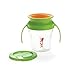 Wow Cup Baby - Innovative 360 Spill Free Drinking Cup - BPA Free (Green)