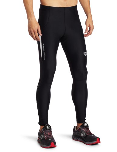 Pearl iZUMi Mens Infinity Thermal Tight,Black/ White,Large