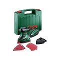Bosch Multischleifer PSM 160 A inkl. 25-tlg. Schleifblatt Set PB11