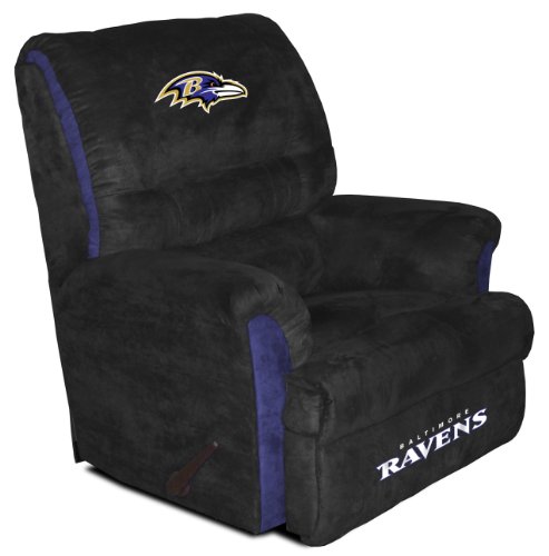 Home Team NFL Baltimore Ravens Big Daddy Recliner