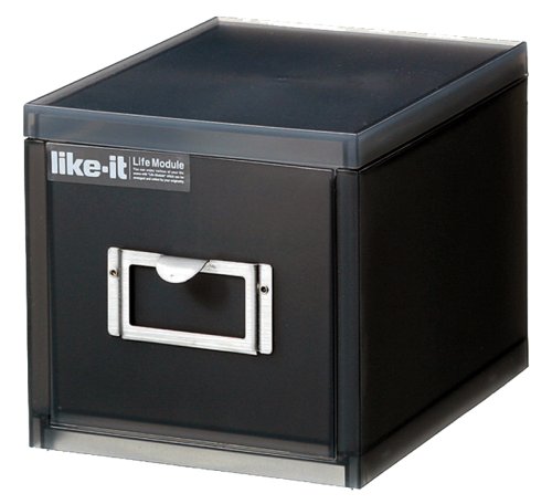 Life Module A6ファイルユニット(深) ブラック LM-70