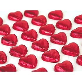 Red Chocolate Hearts 20pcs (110grams)