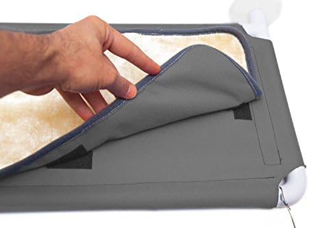 window mounted cat bed (grey, two beds)