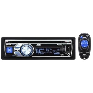 JVC KD-R800 30K Color-Illumination Single-DIN CD Receiver with Dual USB 2.0 for iPod/iPhone and Bluetooth