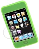 GREEN SILICONE PROTECTION CASE FOR APPLE iPOD TOUCH 2G & 3G