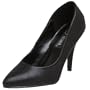Pleaser Women's Vanity Pump,Black Leather,14 M