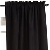 55-Inch by 63-Inch Chamois Thermal Backed Pole Top Panel, Black by 