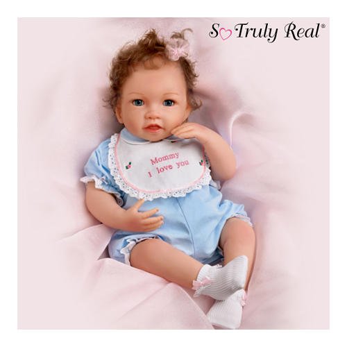 Katie Kisses Touch-Activated Interactive Baby Doll: Talks, Cries & More by The Ashton-Drake Galleries