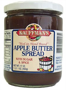 Kauffman Apple Butter w Sugar & Spcies 6 count by Dutch Valley