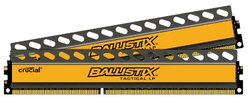 Crucial Ballistix Tactical Low Profile 32GB Kit (8GBx4) DDR3-1600 1.35V UDIMM 240-Pin Memory Modules BLT4C8G3D1608ET3LX0 On Sale