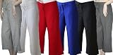 Anucci Linen Blend 3/4 Crop Trousers HT143 HT146