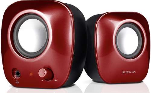 Speedlink SL-8003-SRD Snappy Haut-parleur stéréo Rouge