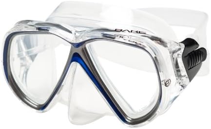 Bare Duo Compact Mask for Smaller Faces Scuba Diving and Snorkeling Mask (Blue)