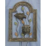 Water Fountain - Wall Hanging - Jugs and Vines : WFH2004-5