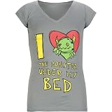 FULL TILT Under My Bed Girls Tee - Grey