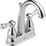 Delta Faucet 25975 Laland Two Handle Centerset Lavatory Faucet, Chrome