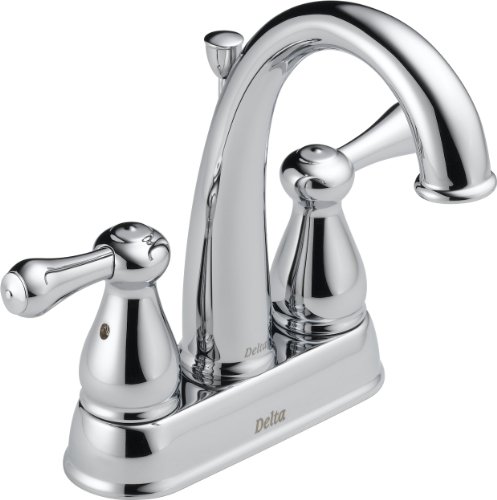Delta Faucet 25975 Laland Two Handle Centerset Lavatory Faucet, Chrome