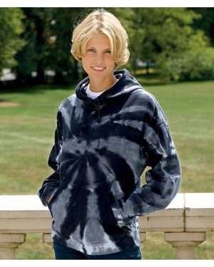 Gildan Tie-Dyes Adult Hooded Fleece. 90