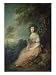 Mrs. Richard Brinsley Sheridan, circa 1785-6 Art Giclee Poster Print by Thomas Gainsb...