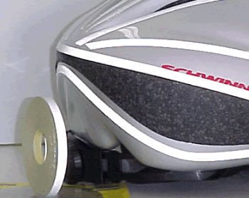 1/8" by 37.5' White reflective pin stripping tape