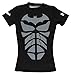 Boys Under Armour Super Hero Fitted Baselayer Batman Shirt Black