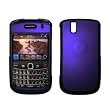 Premium Purple Rubberized Snap-On Cover Hard Case Cell Phone Protector for Blackberry Bold 9650 [Accessory Export Brand Packaging]