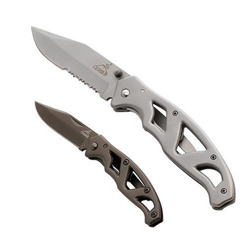 Gerber 22-47188 Paraframe and Mini Paraframe Lockback Knife Set