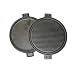 Cajun Cookware 14 Inch Seasoned Cast Iron Round Reversible Griddle