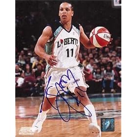 Teresa Weatherspoon Autographed 8x10 Photo (New York Liberty, WNBA)