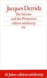 Die Stimme und das Phänomen: Einführung in das Problem des Zeichens in der Phänomenologie Husserls