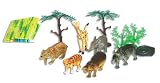 Wild Animal Tub with Playmat & Accessories 16 pcs (SV6255)