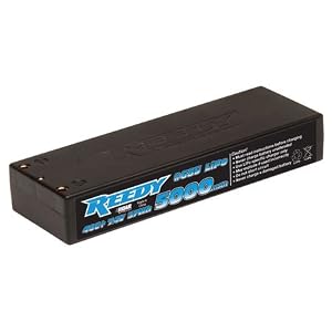 Reedy 40C+ 5000mAh LiPo, Hard Case from Associated Electric Car Kits