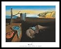 Salvador Dali Persistence Memory Salvatore Art Framed Poster Print - 22" X 28"