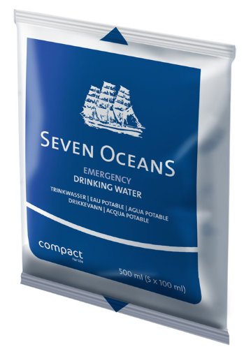 Seven Oceans Long-Life Emergency Drinking Water 500ml For Liferafts, Lifeboats Survival Seven Oceans Long-Life Emergency Drinking Water 500ml For Liferafts, Lifeboats Survival picture