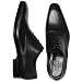 Gucci black calf dress oxfords