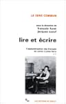 Lire et �crire : L'alphab�tisation de...
