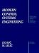 Book Modern Control System Engineering