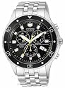 Citizen Men's Eco-Drive Perpetual Calendar Alarm Chronograph Watch #BL5290-59E