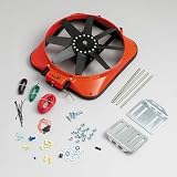 Flex-a-lite 150R  Black Magic Red 15 Electric Fan