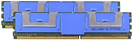 4GB (2x2GB DIMMs) MEMORY FOR HP/COMPAQ PROLIANT DL360 G5 DL380 G5 DL560 G5 DL580 G5 ML350 G5 ML370 G5 DDR2 667 PC2 5300 FBD DIMMs EQUIVALENT TO 397413-B21 KTH-XW667/4G