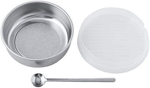 Japanese Stackable S/S Food Sauce Bowl w/Spoon #0111