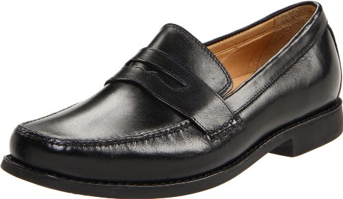 Johnston & Murphy Men's Ainsworth Penny Slip On,Black,9.5 M