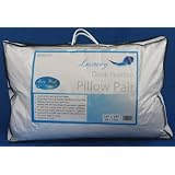 White Duck Feather Pillow Pair