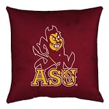 Arizona State Locker Room Pillow by -