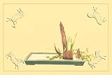 Art Poster, Reed and Pond Lily - 27.5 x 18.75