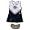 Adidas Notre Dame Fighting Irish Toddler 2-Piece Cheerleader Dress