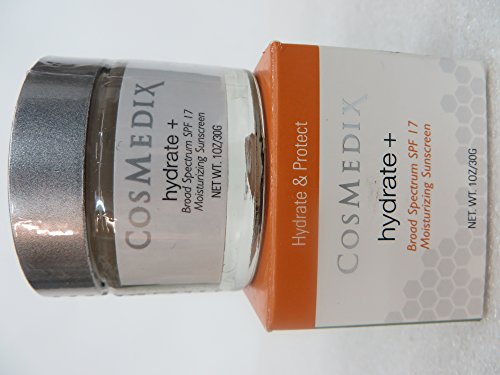 Cosmedix Hydrate Plus Daily SPF 17 Moisturizer, 1 Fluid Ounce