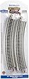 Bachmann Trains Snap-Fit E-Z Track 18" Radius Curved Track (4/card)